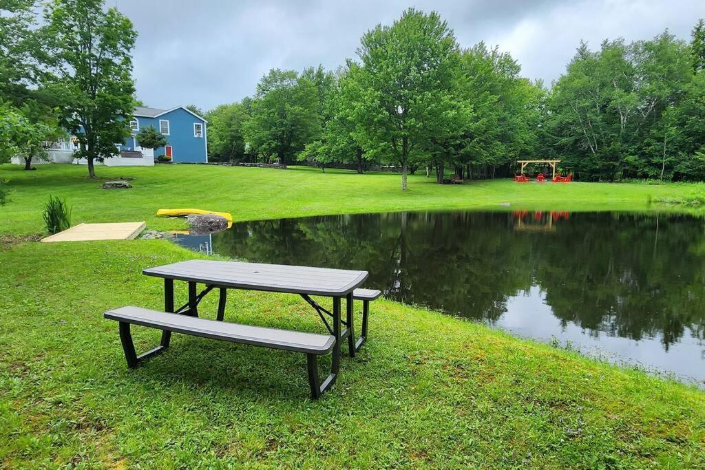 Mountain Blue Vista - Luxury Retreat Near Ski Resorts With Pond, Firepit And Hot Tub Windham Exteriör bild